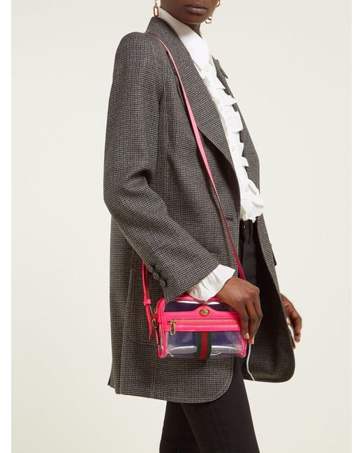 ophidia mini transparent bag