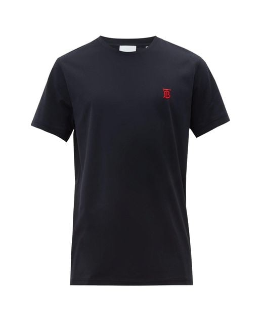 blue burberry tshirt