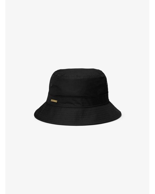 MICHAEL Michael Kors Cotton-blend Bucket Hat in Black - Lyst