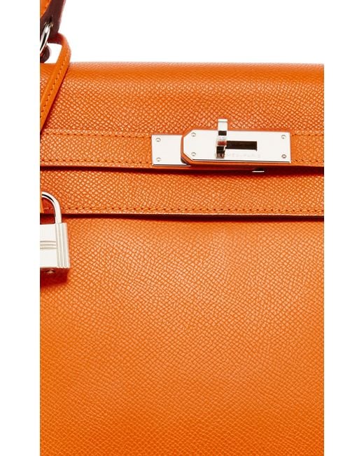 Heritage auctions special collection Hermes 35cm Orange H Epsom ...
