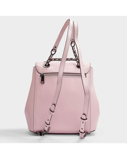 coach pink parker bag