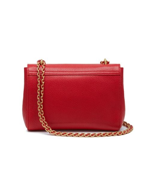 Mulberry Lily Leather Bag in Red (Brick red) - Save 3% | Lyst