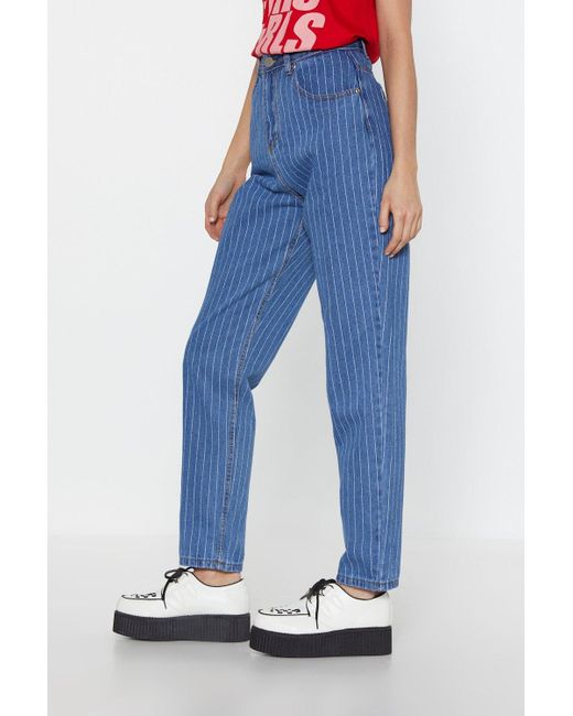 striped mom jeans american eagle