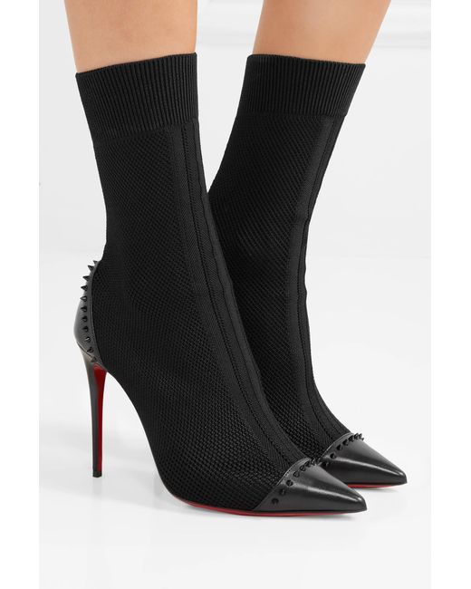 louboutin sock boot