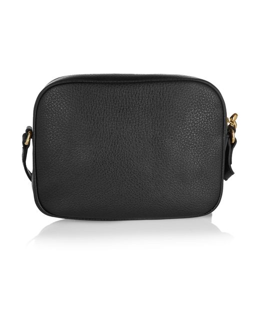 Lyst - Gucci Soho Small Leather Disco Bag in Black