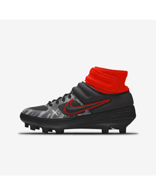 nike men's alpha huarache elite 2 mid mcs molded cleats