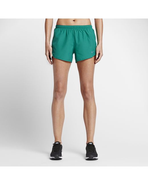 Nike Dry Modern Tempo Women's 3" Running Shorts in Green Lyst