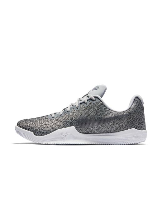 Nike Kobe Mamba Instinct Men's Basketball Shoe in Gray for