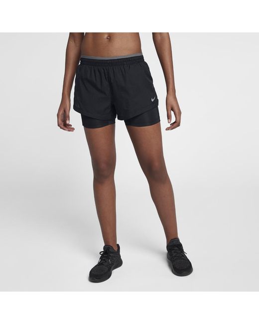 nike elevate 2 in 1 shorts