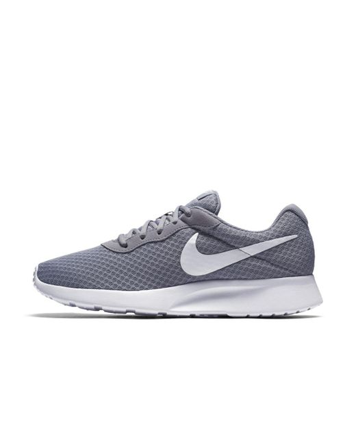 nike grey tanjun sneakers