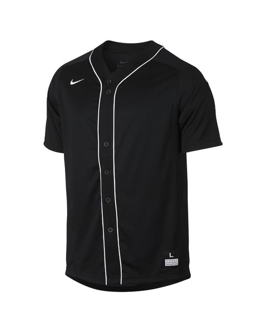 black nike baseball jersey