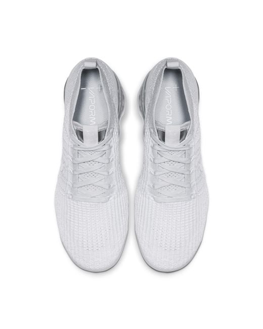 Nike Air Vapormax Flyknit 3 Shoe in White for Men - Lyst