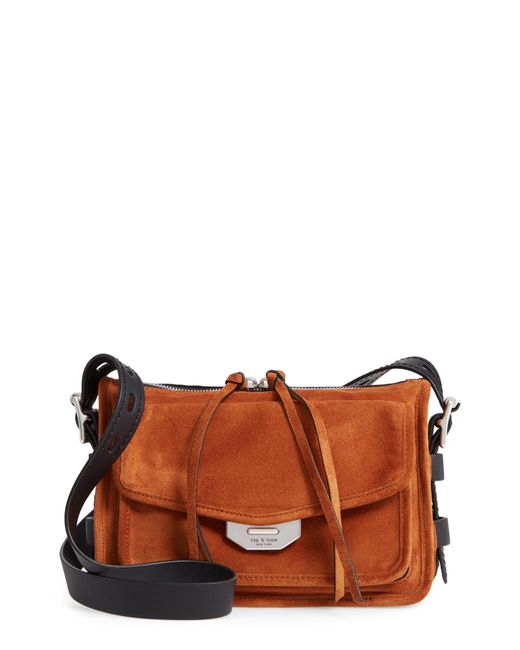 field leather messenger bag rag & bone