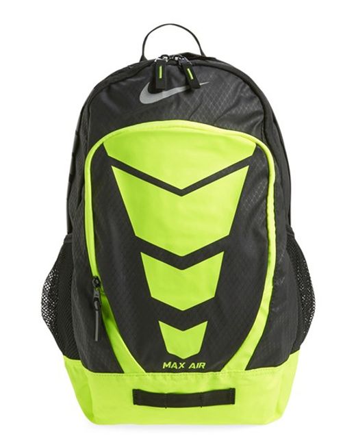 nike air backpack yellow