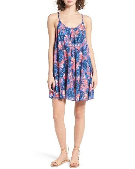 roxy blue dress