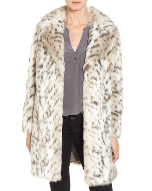 River Island Winter Leopard Coats Jackets For Women Coat Fur Faux White Oversized Sungles Wheretoget