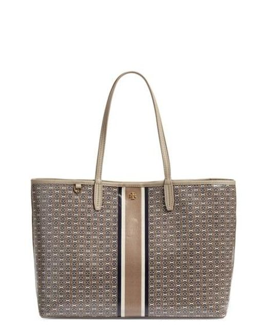 tory burch tote gray