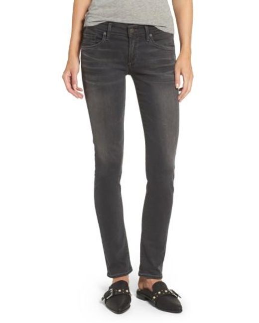 Citizens of humanity Racer Low Rise Skinny in Blue | Lyst