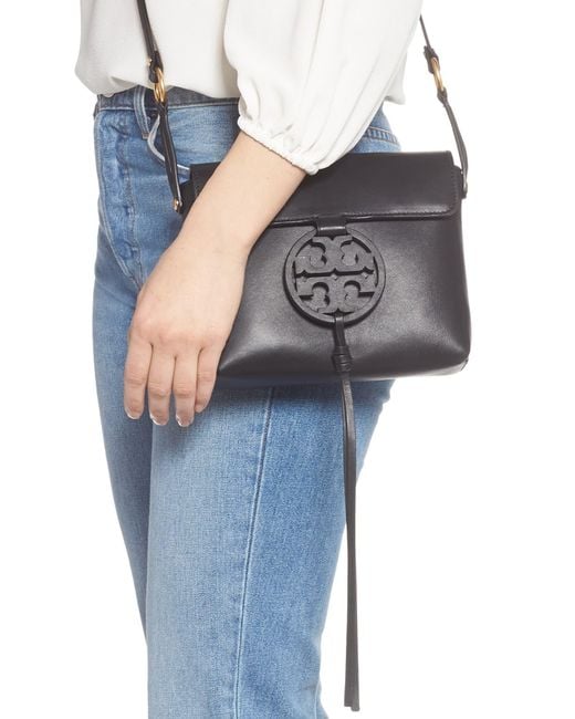 miller mini leather crossbody bag tory burch