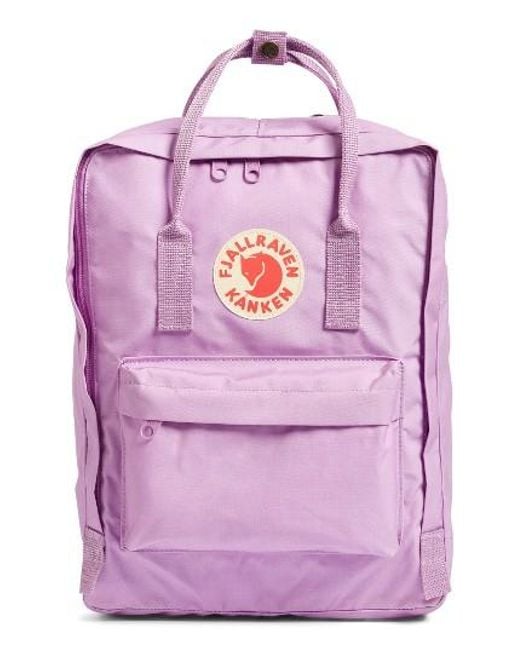 Fjallraven Kanken Backpack - Purple in Purple | Lyst