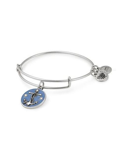 Lyst Alex And Ani Anchor Color Infusion Expandable Charm Bracelet Alex And Ani Metallic Anchor Color Infusion Expandable Charm Bracelet Lyst