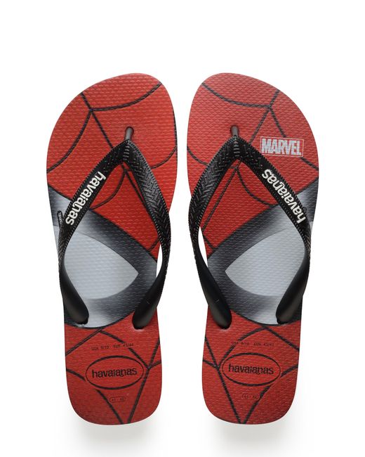 havaianas marvel spiderman