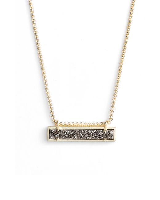 Lyst - Kendra Scott Leanor Pendant Necklace in Metallic