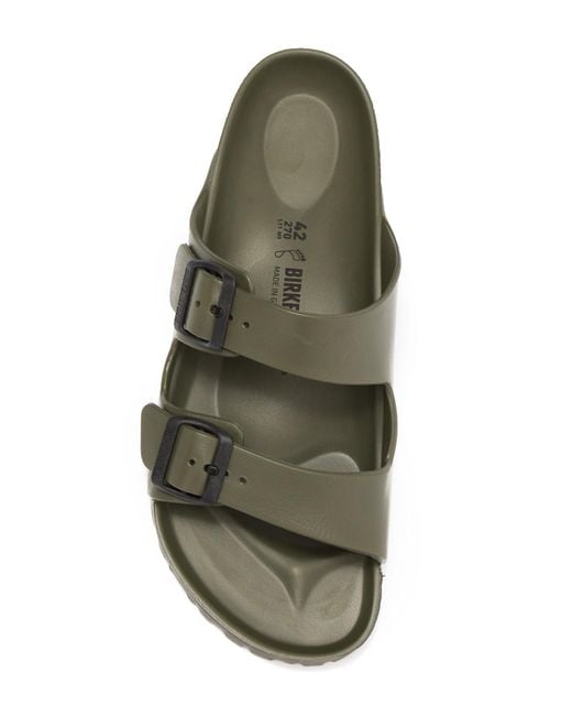 Birkenstock Essentials Arizona Waterproof Sandal in Green for Men ...