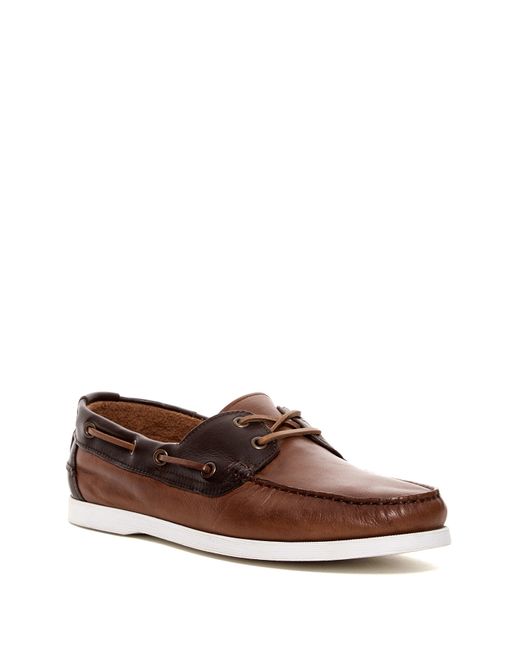 Aldo Rickerd Moc Boat Shoe in Brown for Men (Cognac-Bronze ...