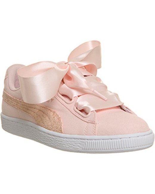 puma basket heart canvas puma basket heart canvas