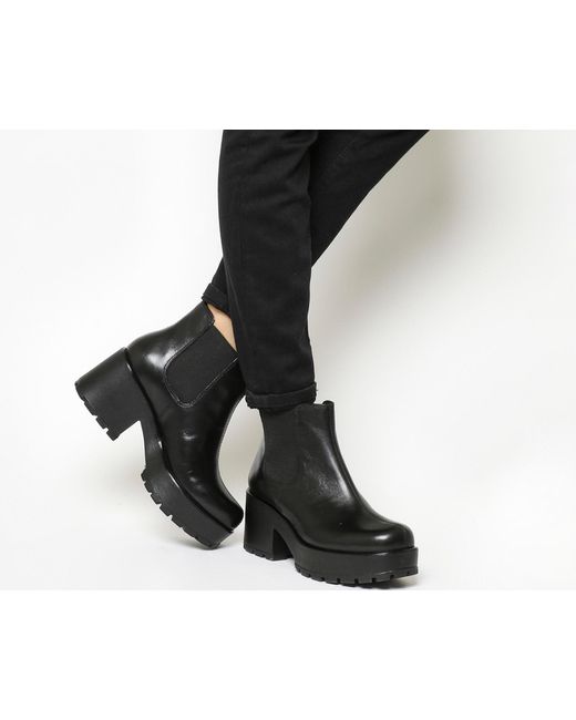 vagabond dioon elastic chelsea boots