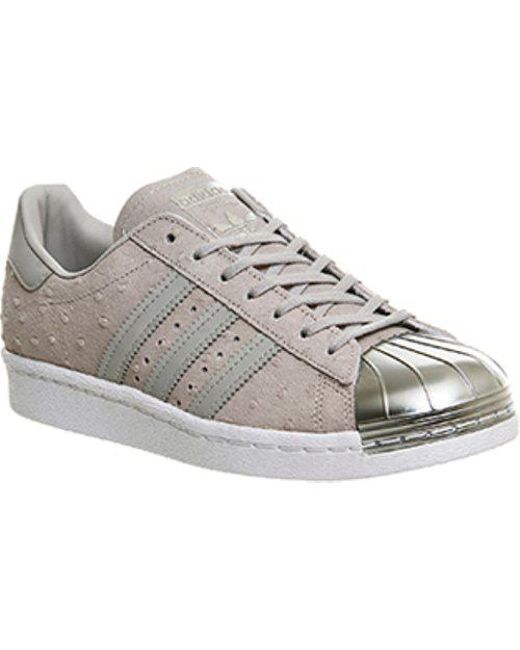 Lyst Adidas Superstar 80 'Di Metallo La In Grigio. Lyst Adidas Superstar 80 'Di Metallo La In Grigio.