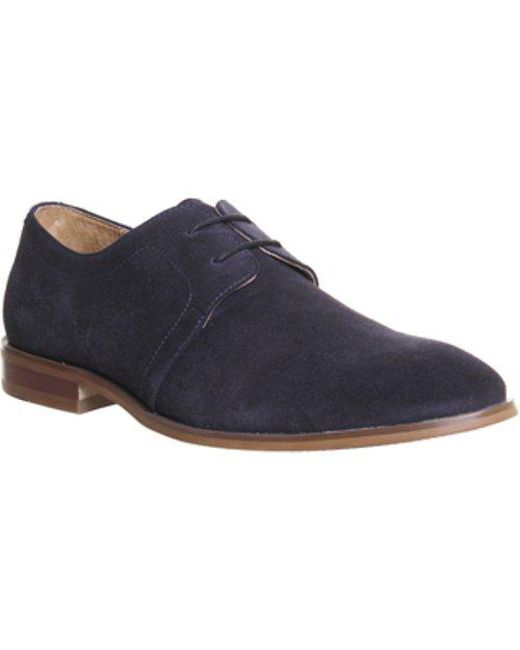 Lyst Office Folk Derby Shoes In Blue For Men Save 54 11764705882353 Office Blue Folk Derby Shoes For Men Lyst