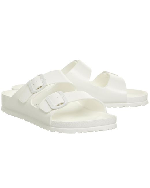 Lyst - Birkenstock Essentials Eva Arizona in White for Men - Save 50%