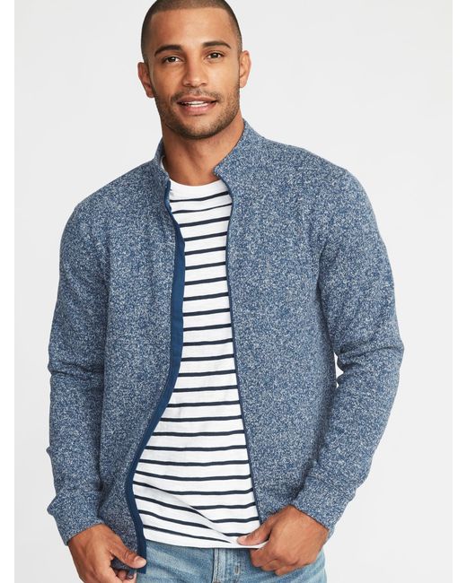 Lyst - Old Navy Mock-neck Sweater-knit Fleece Jacket in ...
