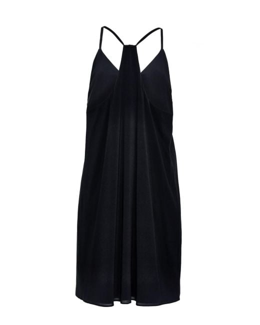 Alice + Olivia Silk Black Fierra Tank Dress - Lyst