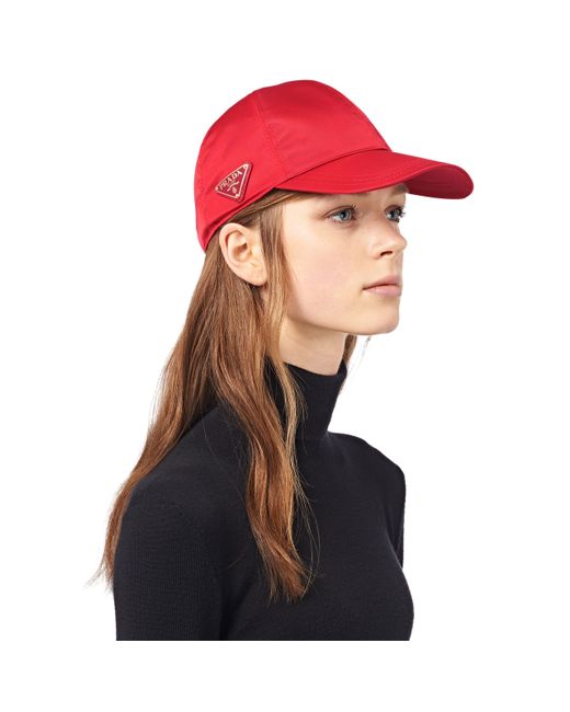 prada nylon cap