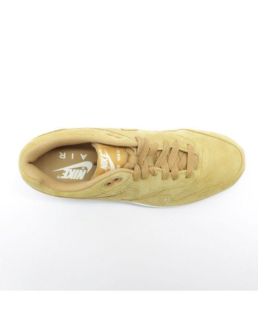 Lyst Nike Trainers Nike Air Max 1 Premium Flax Brown Lyst Nike Trainers Nike Air Max 1 Premium Flax Brown
