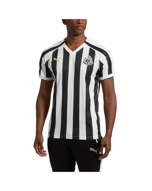 PUMA Newcastle United Men's Home Replica Jersey in Black ...