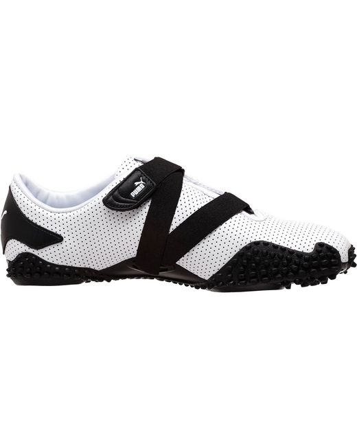 puma mostro black leather