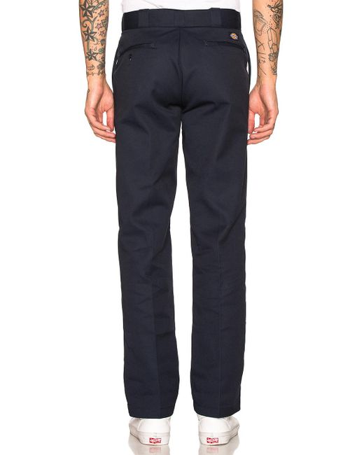 navy blue dickie work pants