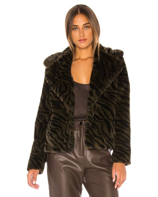Sanctuary Wild Night Faux Fur Jacket Lyst Sanctuary Wild Night Faux Fur Jacket Lyst