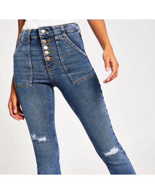 river island ripped jeans mens
