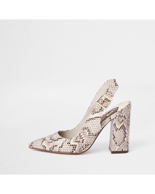 river island slingback