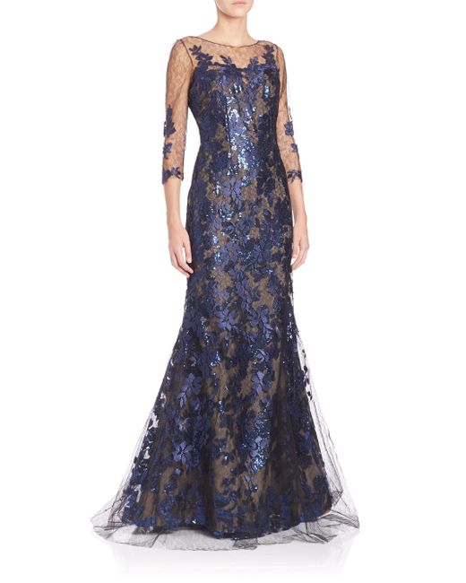 rene ruiz blue gown