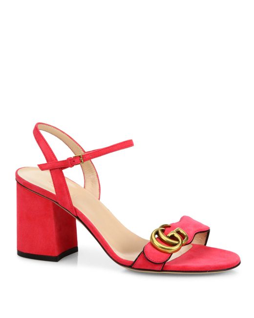 gucci block heel