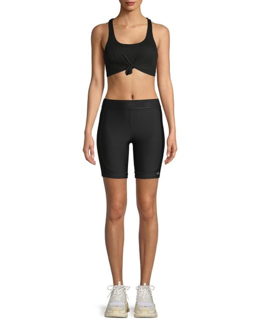 Alo Yoga Rider Shorts in Black Lyst