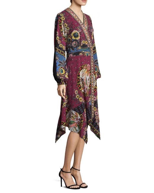 Etro Animal-print Jersey Dress in Black | Lyst