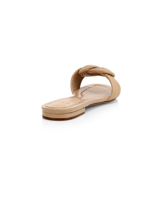 alexandre birman vicky knot leather sandals