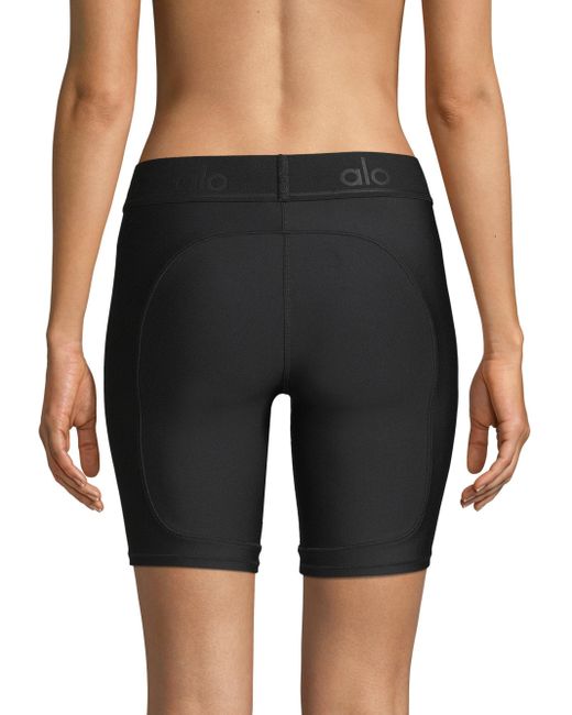 Simple Alo workout shorts for Gym